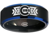 Chicago Cubs Ring Black & Blue Wedding Ring Sizes 6 - 13 #chicago #cubs