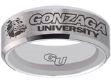 Gonzaga Bulldogs Ring Silver Wedding Ring Sizes 6 - 13 #gonzaga #bulldogs