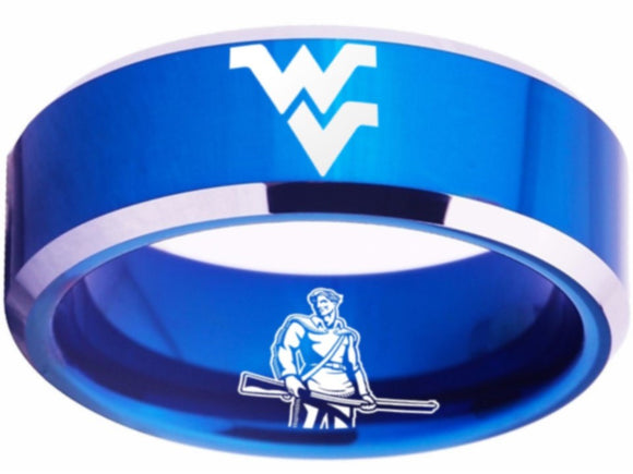 West Virginia University Ring WVU Mountaineers logo Ring #WVU #westvirginia