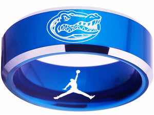 Florida Gators Ring UF Gators Logo Ring Blue & Silver | Sizes 4-17 #gators